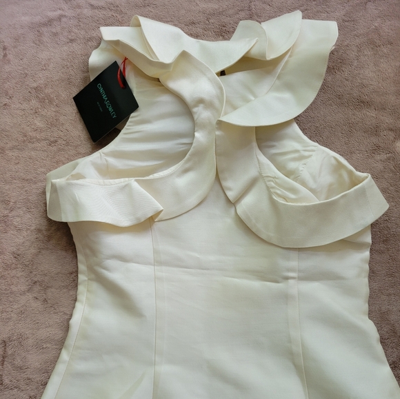 Embroidered sleeveless top - Cynthia Rowley Size 6 - Picture 3 of 5